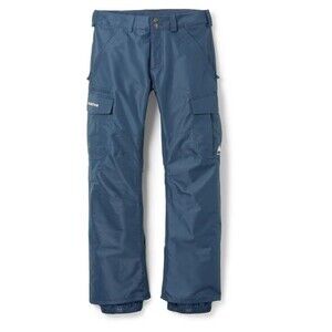 NWT  Burton Cargo Snowboard Ski  Waterproof Pants Men's  sz XL  Dress Blue